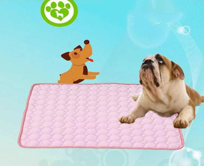 Summer Cooling Mats Blanket Ice Bed Pet Dog For Dogs Cats