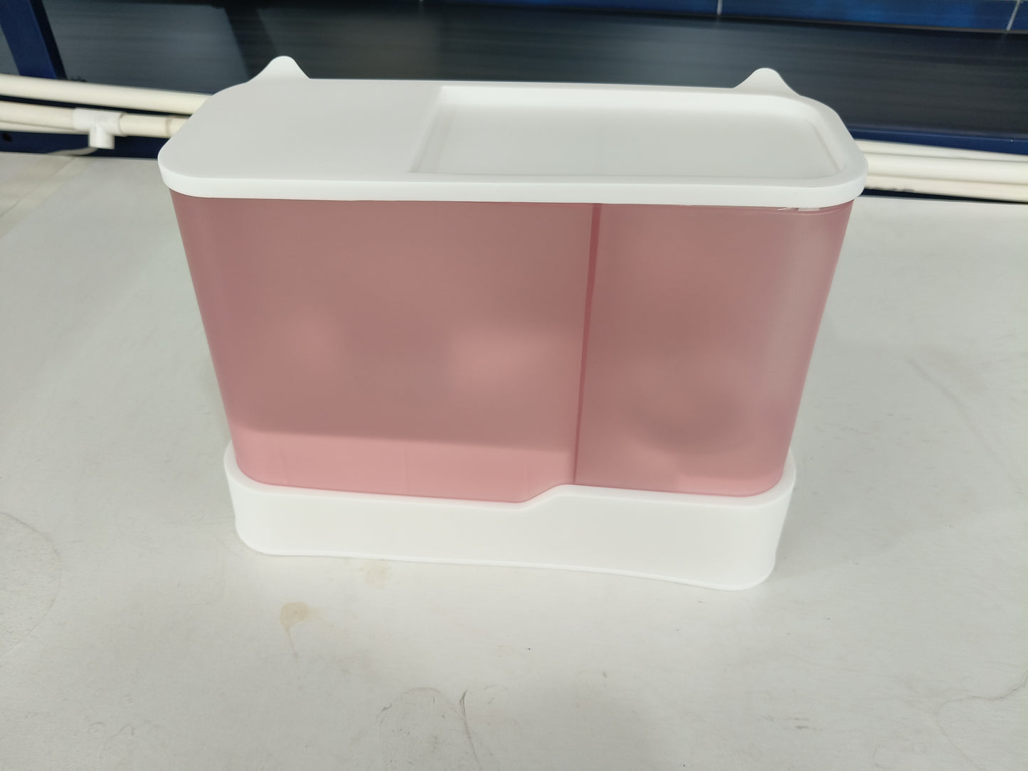 Cat Automatic Feeder Water Dispenser Large Capacity