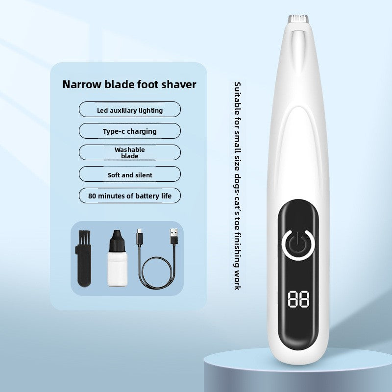 Cat and dog paw hair trimmer