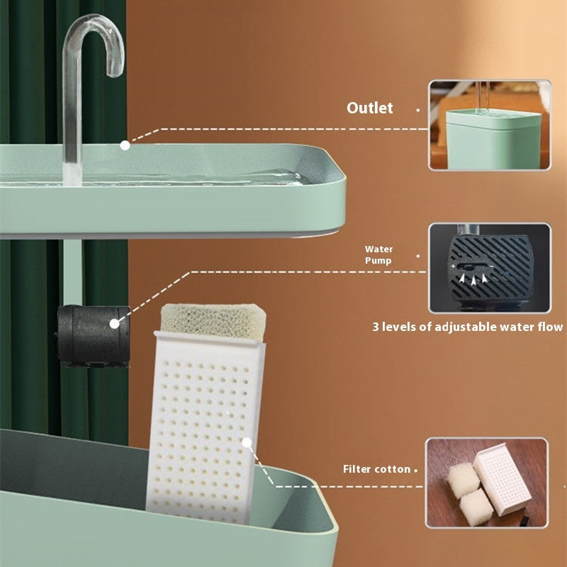 Cat Water Fountain Automatic Circulation Intelligent Flow